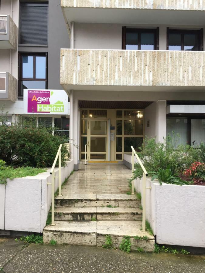 Appartement 4P 70M2 Plein Centre Avec Parking Agén Exterior foto